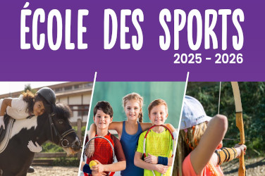 Ecole des sports 2025-2026